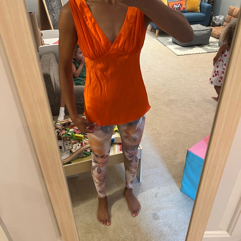 Catharine malandrino silk top